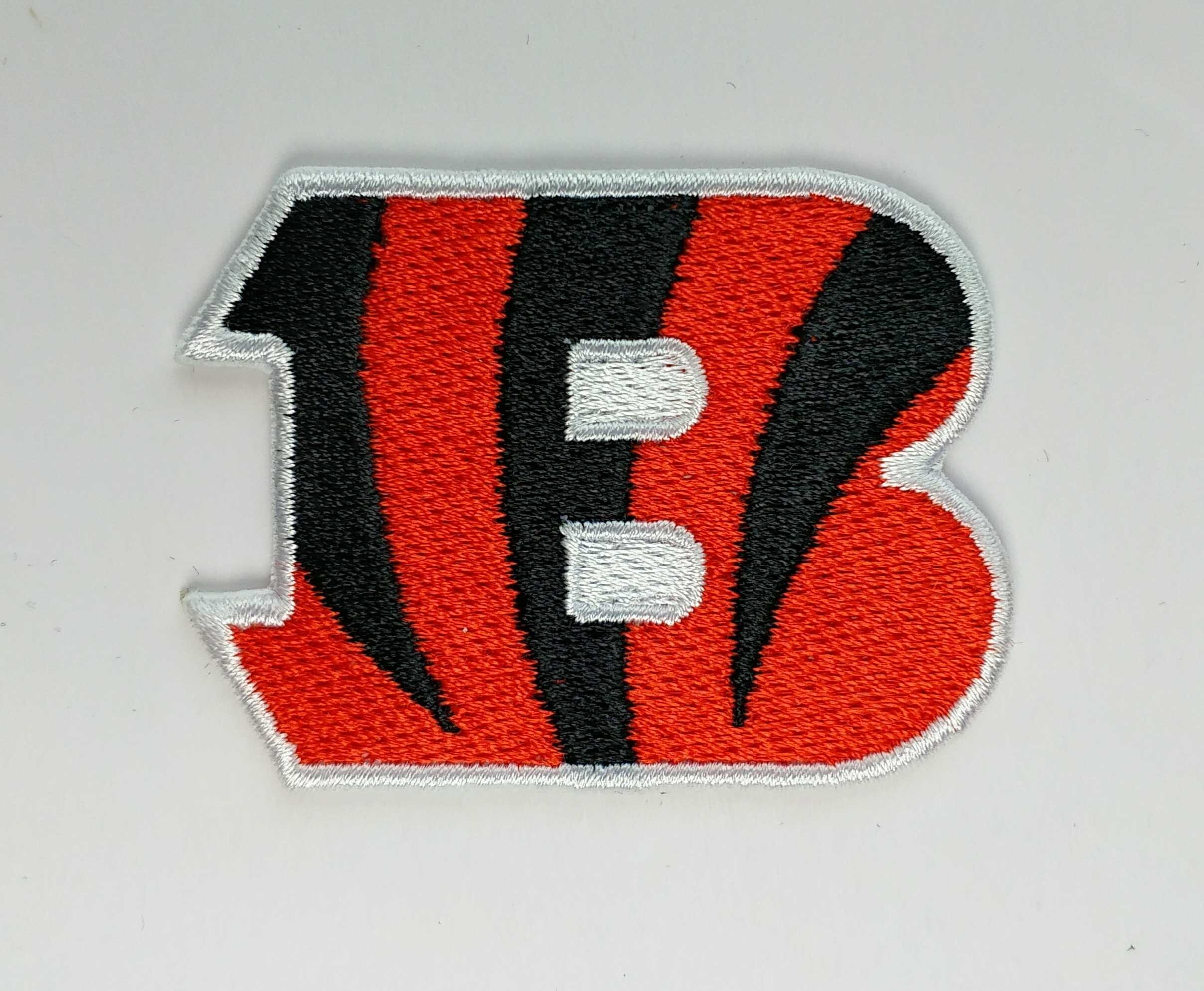 Cincinnati Bengals Logo Iron-on Patch 4.4cmx5.8cm